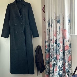 Express Maxi Wool Blend Coat